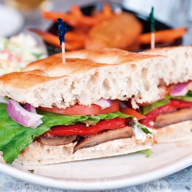 Sándwich Portobello Sándwich Portobello